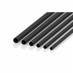 Matná obdĺžniková trubica z uhlíkových vlákien